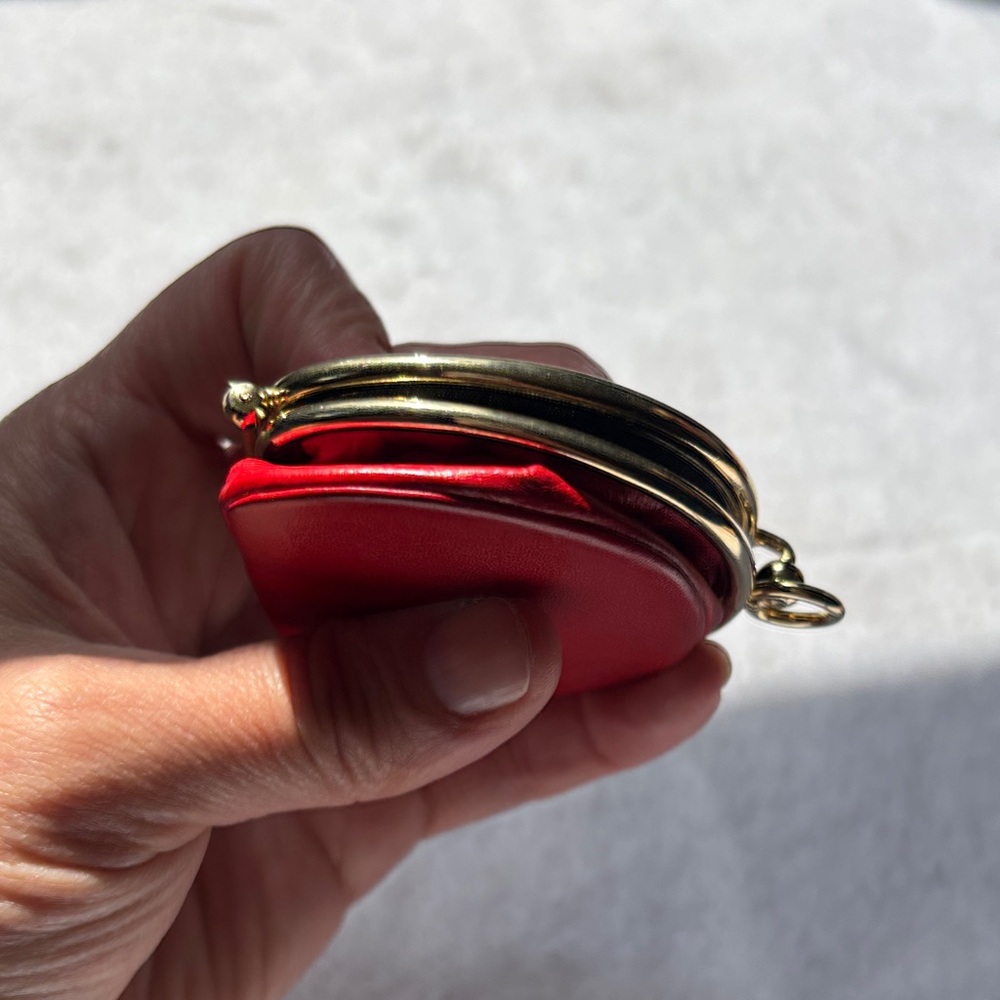 Dior Red and Gold Women's Jewelry Storage bag Vintage EUC - Picture 16 of 16